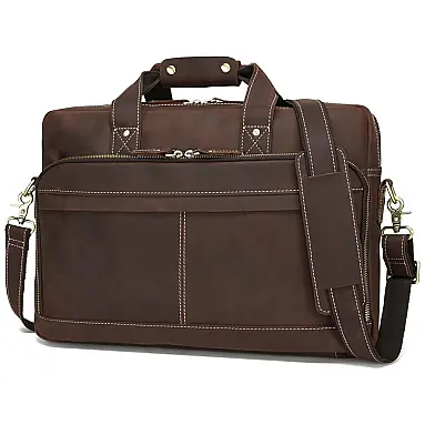 Bolsa Carteiro Masculina de Couro