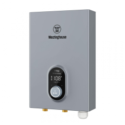 Aquecedor de Água sem Reservatório Westinghouse Cinza WiFi Inteligente Alexa Google 14kW APOLO 2.0 240V