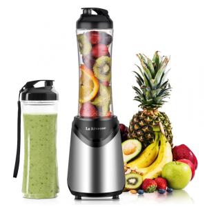 Liquidificador Pessoal para Vitaminas 530 mL Portátil 300W, 110v, LA REVEUSE LARB1802S2, Prateado