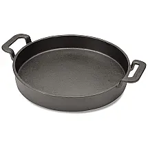 Frigideira de Ferro Fundido Pré Preparada, CUISINART CCP 1000, Preto