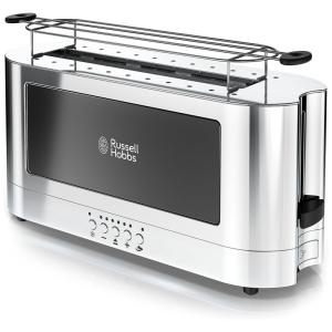 Torradeira de 2 Fatias com 6 Níveis de Tostagem, 1200W, 110v, RUSSELL HOBBS TRL9300BKR, Preto