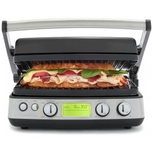 Grill Elétrico 7 em 1 com Dois Conjuntos de Placas de Waffle para Grelha e Tesoura de Sombra Ajustável, 110V 1600W, GreenPan, Preto