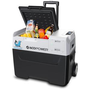 LiONCooler X40A Frigobar, Cooler Elétrico Automotivo Portátil 40L, Cinza