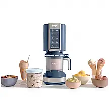 Sorveteira Ninja Creami 7-em-1 Recipiente 473 ml Gelato Sorvete Sorbet Azul-Marinho NC351