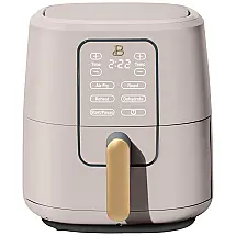 Generic Air Fryer 6 Litros com Tecnologia TurboCrisp, Display Digital e 1750W - Design Elegante Porcini Taupe