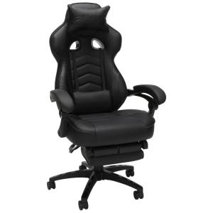 Cadeira Gamer ,Ergonômica, Reclinável, Couro, 360 Graus, RESPAWN RSP 110 BLK, Preto