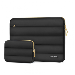 Capa Tipo Sleeve Preta para Laptop 13–13,3″ (MacBook Air/Pro, HP, Dell, Lenovo, Asus, Acer) – MOSISO