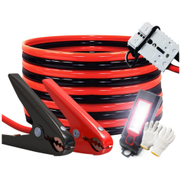 AUTOGEN Cabos Jumper de Bateria Auxiliar Calibre 1, 9 Metros