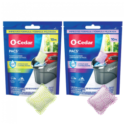 Limpa Piso Feito com Ingredientes Naturais 2 Pacote com 10 UN, O Cedar, Fragrâncias Citrus e Lavanda