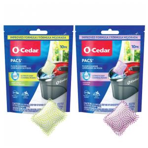 Limpa Piso Feito com Ingredientes Naturais 2 Pacote com 10 UN, O Cedar, Fragrâncias Citrus e Lavanda