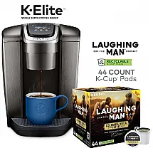 Cafeteira Elétrica Programável K, 8 Xícaras, Grafite, escuro, 110v, KEURIG K Elite, Cinza escuro