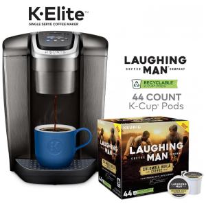 Cafeteira Elétrica Programável K, 8 Xícaras, Grafite, escuro, 110v, KEURIG K Elite, Cinza escuro