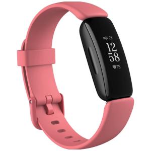Inspire 2 Relógio SmartWatch para Esportes com GPS Integrado e Monitoramento, FITBIT FB418, Rosa