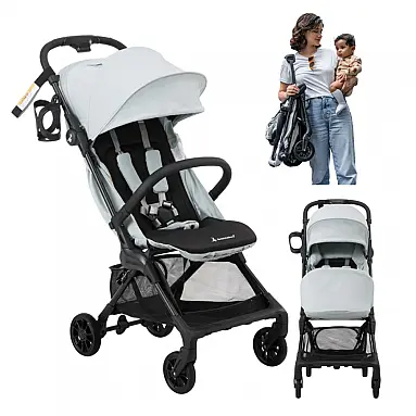 Carrinho compacto BabbleRoo Hoplite Verde