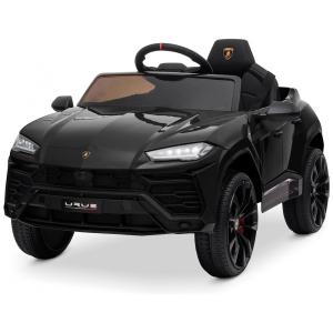 Carro, Carrinho Lamborghini Urus Elétrico Infantil a Bateria 12V 1 Assento com 3 Velocidades Luz LED e Suspensão de Mola, KIDZONE, Rosa