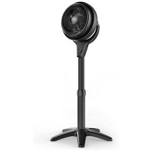 Ventilador de Torre 602 3 Velocidades, Silencioso, Altura Ajustável, 50W, 110v, VORNADO CR1 0409 06BB, Preto