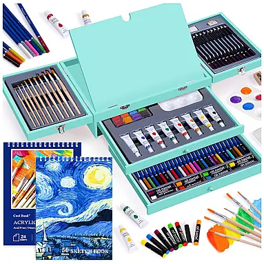 Lápis de Cor Professional 85Pcs