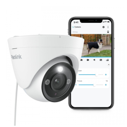 Câmera de Segurança REOLINK 4K RLC833A com 3x de Zoom Motorizado e Visão Noturna