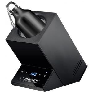 Porta Garrafa Térmico Profissional para Vinho com Tela LCD, Cor, EQUATOR WR001, Preto