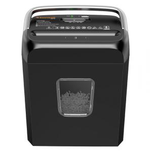 Fragmentador de Papel e Cartões até 6 Folhas, Corte Transversal, Uso Doméstico, 110V, Bonsaii C237, Preta