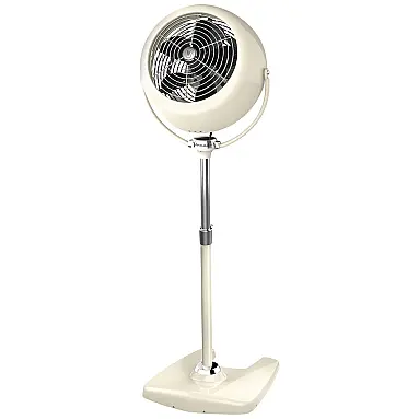 Ventilador Pedestal Vintage com 3