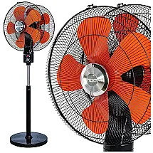 Ventilador de Coluna 4 Velocidades Ajustáveis, 180W, 110v, YUETNT WOD, Preto