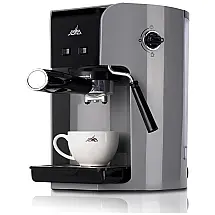 Cafeteira Elétrica Expresso 20 Bar, Capacidade 1.5L com Espumador, 110v, JAVA AND DESIGN WSD 050, Cinza