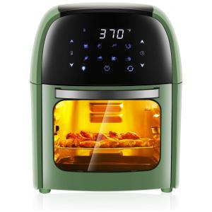 Fritadeira Elétrica AirFryer 10L com Painel Digital e Temporizador, 1700W, 110v, ANTARCTIC STAR, Verde