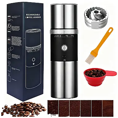 Moedor de Café Elétrico Portátil