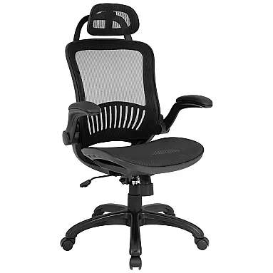 Cadeira ergonômica, preto, BESTOFFICE Office