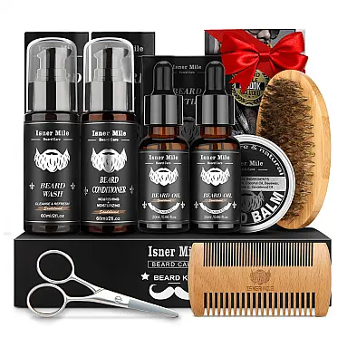 Kit para Barba Profissional Portátil