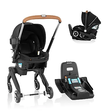 Cadeirinha Evenflo Shyft DualRide Preta