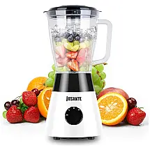 Liquidificador de Bancada 1.4L de Capcidade com 2 Velocidades, 500W, 110v, JUSANTE, Branco