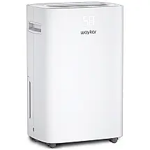 Desumidificador 2.6L, Área 230 m2, WAYKAR, Branco