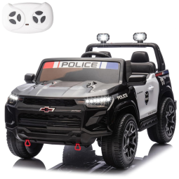 Carro Elétrico Infantil Chevrolet a Bateria 24V com 2 Lugares, Música, Luz LED e Controle Remoto, POSTACK, Rosa