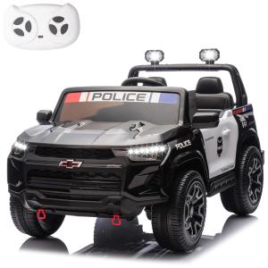 Carro Elétrico Infantil Chevrolet a Bateria 24V com 2 Lugares, Música, Luz LED e Controle Remoto, POSTACK, Rosa