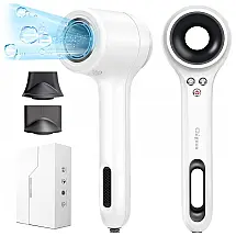 Secador de Cabelo Profissional com 2 Velocidades, 1400W, 110v, CHIGNON, Branco
