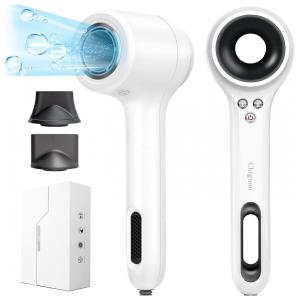 Secador de Cabelo Profissional com 2 Velocidades, 1400W, 110v, CHIGNON, Branco