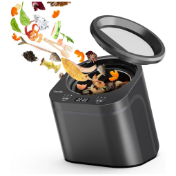 Composteira Elétrica de Cozinha 3L para Ambientes Internos e Externos com 3 Modos, Display LED e Sistema Duplo sem Odores, 110V, CAVDLE