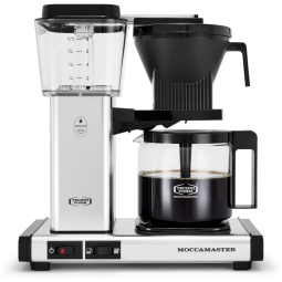 Cafeteira Elétrica, Capacidade 1.1L, Polida, 110v, TECHNIVORM MOCCAMASTER 53941, Prateado