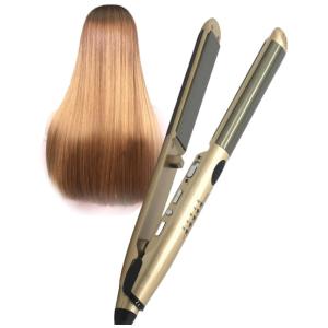 BEJARM Escova Alisadora Seca e Modela com tela LCD e Desligamento Automático, 110V, Azul