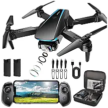 Drone Dobrável com Câmera HD 1080P e Seguimento Perfeito para Crianças e Adultos.Oddire