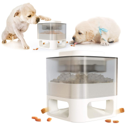 Alimentador Lento para Cães para Treinamento, FITHOOD, Branco