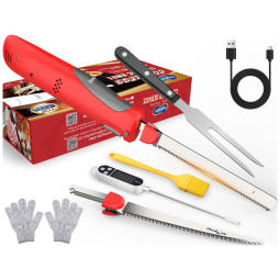 Facas Elétricas Sem Fio Royalsellpro: Fácil de Usar e Montar, Conjunto para Cortes Precisos com Estojo para Armazenamento