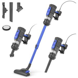 Aspirador de Pó Multifuncional com Acessórios e Sucção Potente 18000PA, 11OV, Besswin, Azul