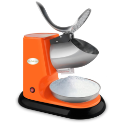 KOFOHON Máquina de Raspadinha Profissional, Produz 136 kg, H, 300W, 110V, Laranja