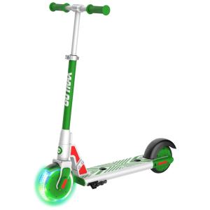 Patinete Elétrico para Crianças de 6 a 12 anos com Luzes LED, Peso Max 70kg, Gotrax GKS, Verde