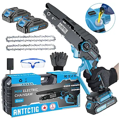 Mini Motosserra Elétrica Portátil para