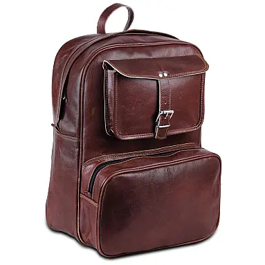 Mochila Vintage de Couro para
