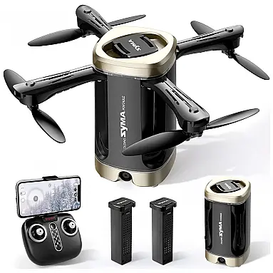 Mini Drone Dobrável com Câmera